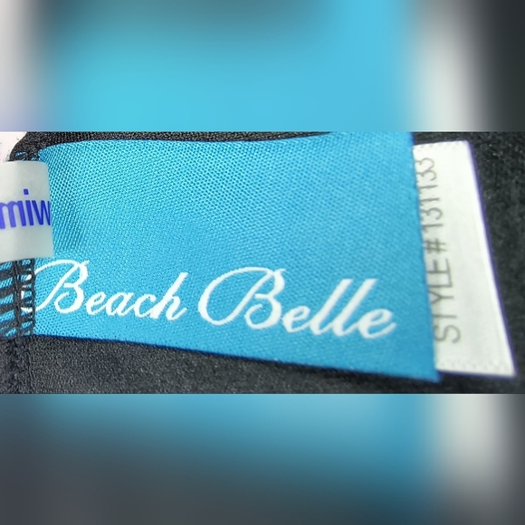 Beach Belle Women's Plus Vibrant Floral Tankini Vacation Swimming Top, 20, NWT - Picture 9 of 12